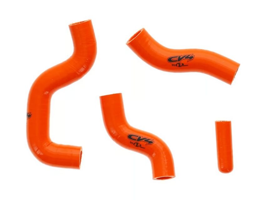 Wiseco SFSMBC239O CV4 by Wiseco Radiator Hose Kit, Standard, Orange