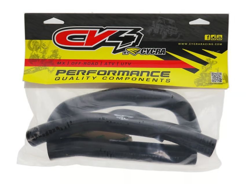 Wiseco SFSMBC269BL CV4 by Wiseco Radiator Hose Kit, Standard, Black