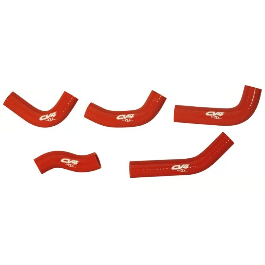Wiseco SFSMBC70R CV4 by Wiseco Radiator Hose Kit, Standard, Red
