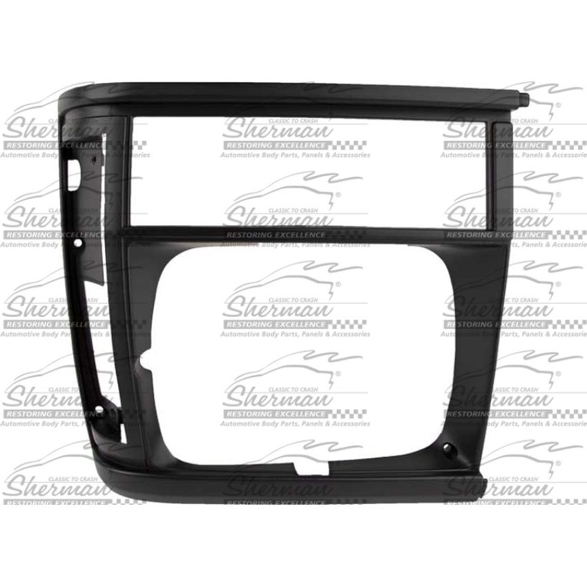 LH HEADLAMP DOOR W/SINGLE LAMPS; PRIME JEEP CHEROKEE 91-96