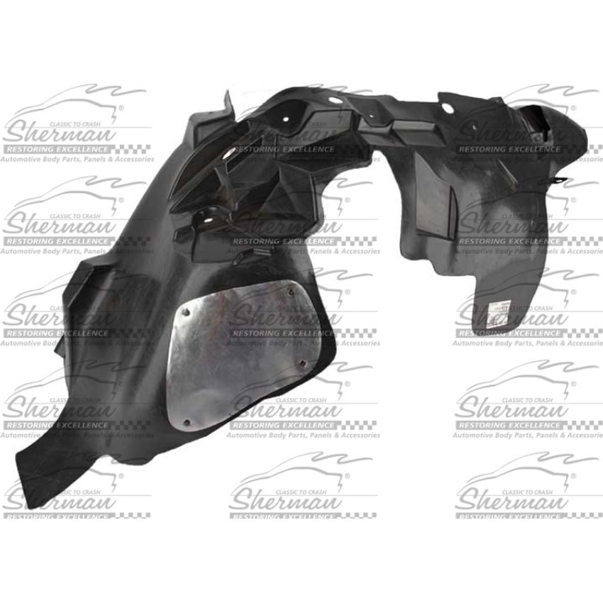 CAPA LT FRT FENDER SPLASH SHIELD W/ALUM PIN JEEP WRANGLER 07-17