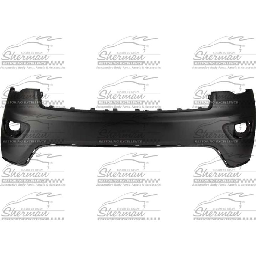 FRT BUMPER CVR UPR LAREDO|LTD|OVERLND|TRAILHAWK;W/O ADV PARK;W/O PARK/TOW;PRIME GRD CHEROKEE 16-C