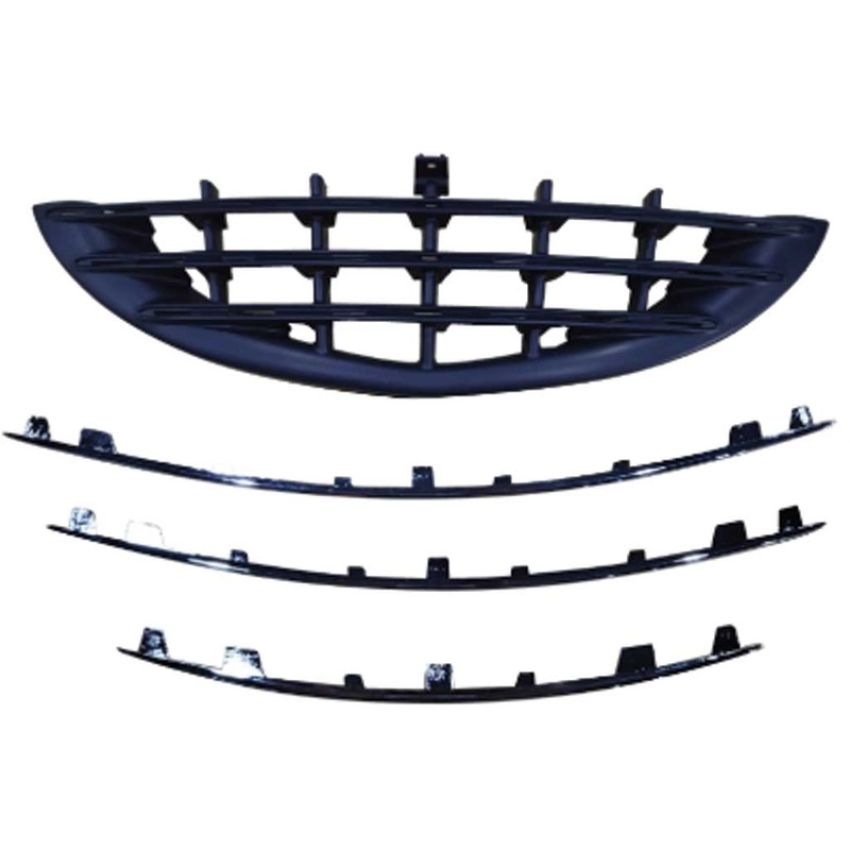 LOWER BUMPER GRILLE BLK W/O TURBO PT CRUISER 03-05