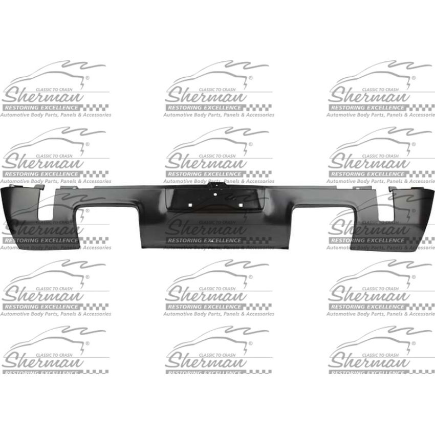 RR VALANCE W/ EXHAUST CUT OUTS CHALLENGER 70-74 18 GAUGE STEEL