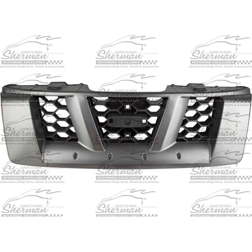 GRILLE MAT DK GRY W/ SILVER GRY FRAME XTERRA 05-08