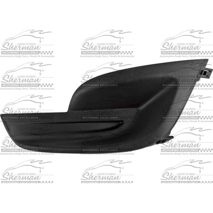 CAPA LT FRT BUMPER INSERT FOG LAMP OPENING COVER; W/O FOG LAMPS NISSAN ALTIMA 13-15