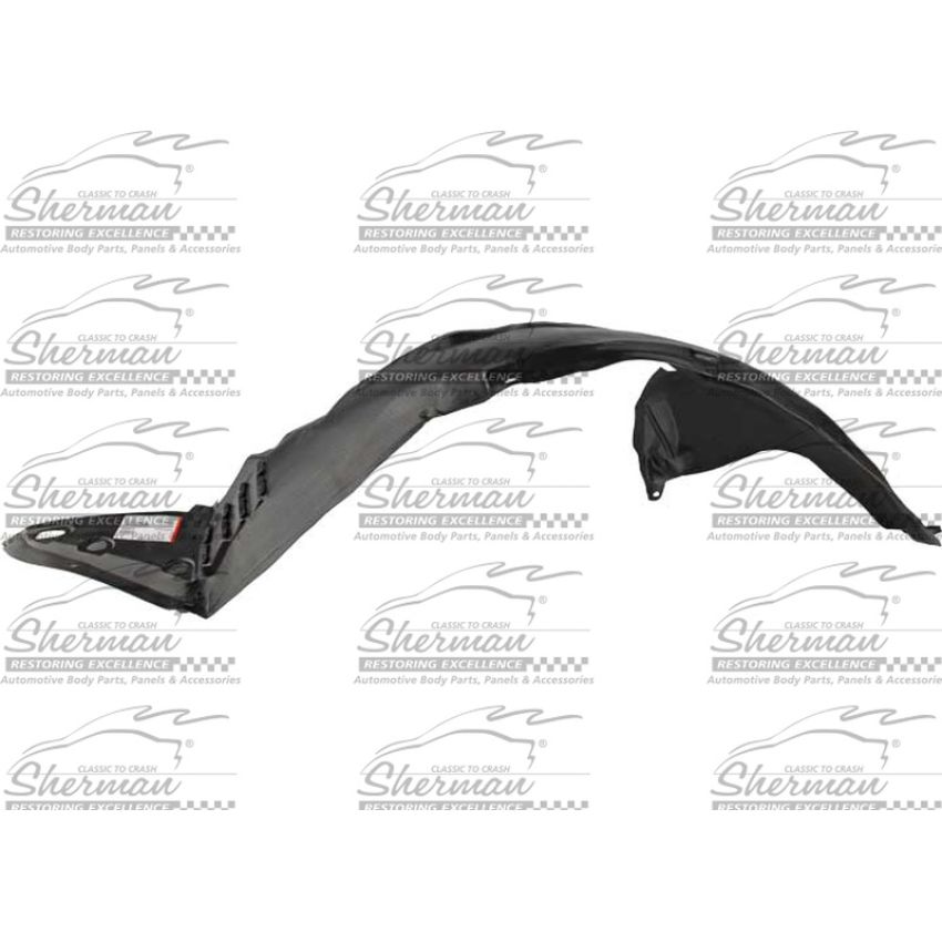 CAPA LT FRT FENDER SPLASH SHIELD 4DR SEDAN; PLASTIC LINER NISSAN ALTIMA 07-12