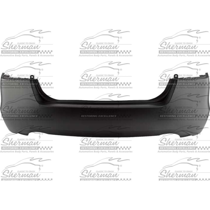 CAPA RR BUMPER COVER PRIME NISSAN ALTIMA 13-15