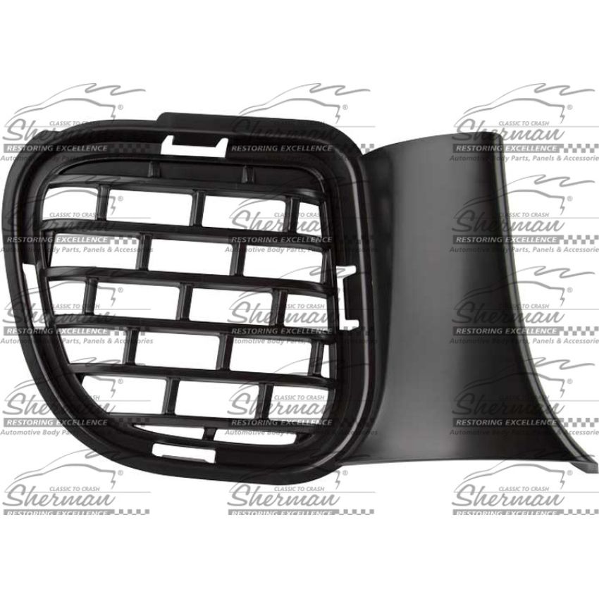 RH FRONT BUMPER INSERT OUTER GRILLE; W/O FOG LAMPS DODGE CHALLENGER 15-C