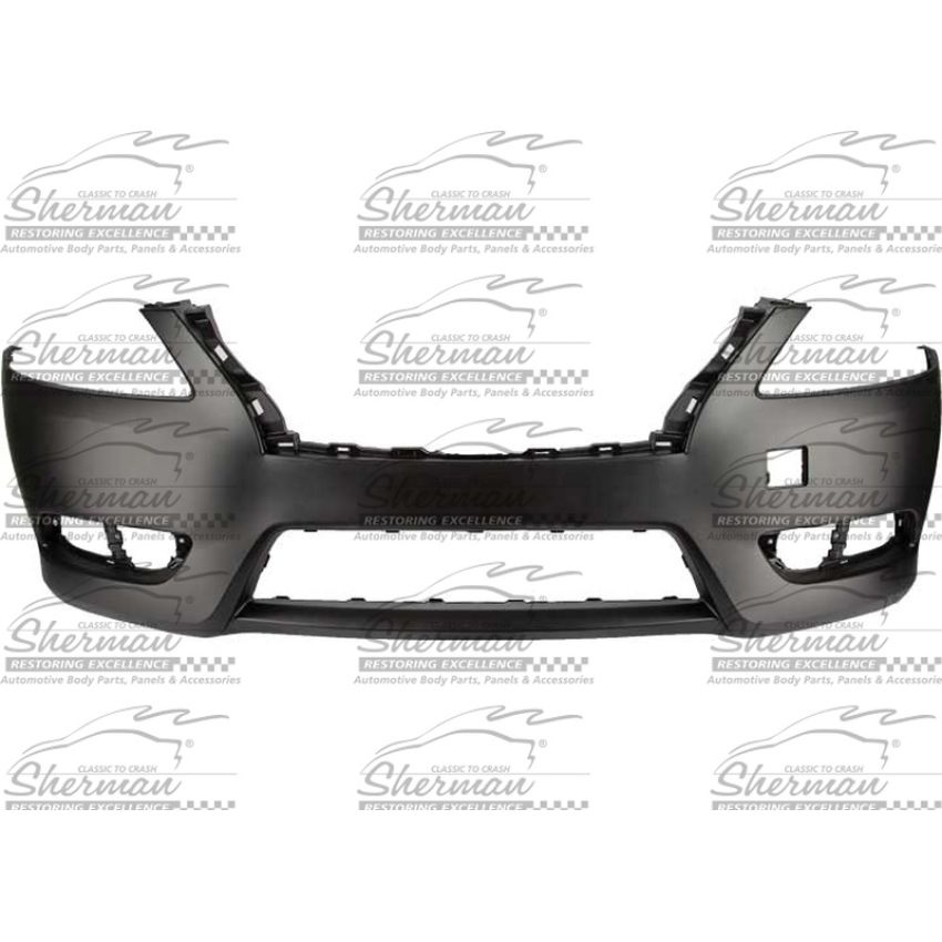 CAPA FRT BUMPER COVER S|SL|SV; PRIME NISSAN SENTRA 13-15