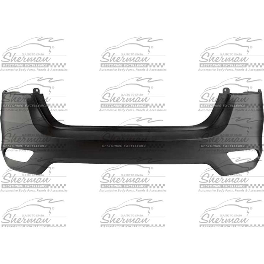 REAR BUMPER COVER STD TYPE; PRIME NISSAN SENTRA 16-19