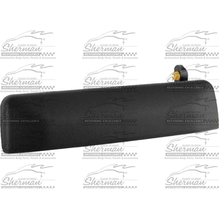 LH FRONT OUTER DOOR HANDLE TEXT BLK PATHFINDER 96-04; (P) FOR LE
