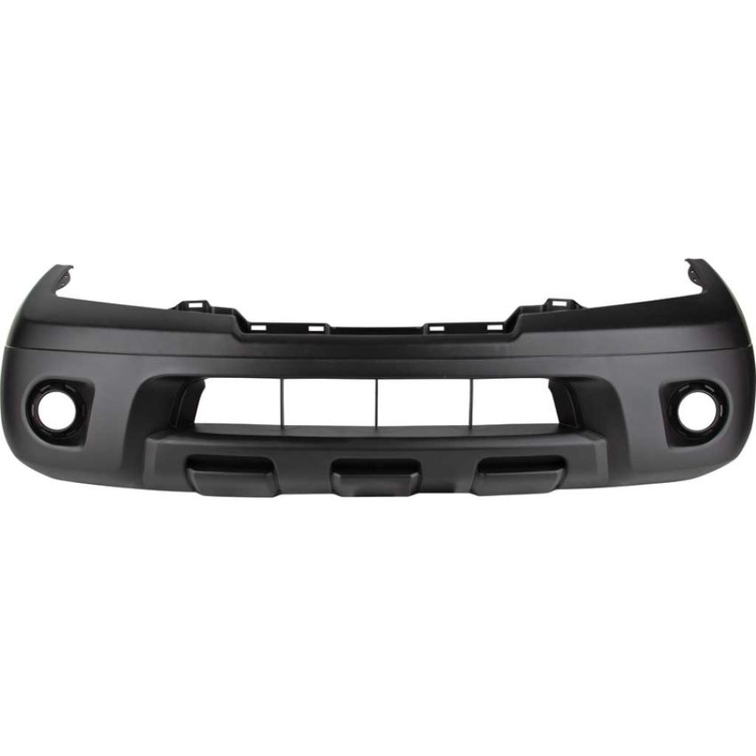 FRONT BUMPER COVER W/TEXTURED LOWER/CENTER; PRIME NISSAN FRONTIER 09-21