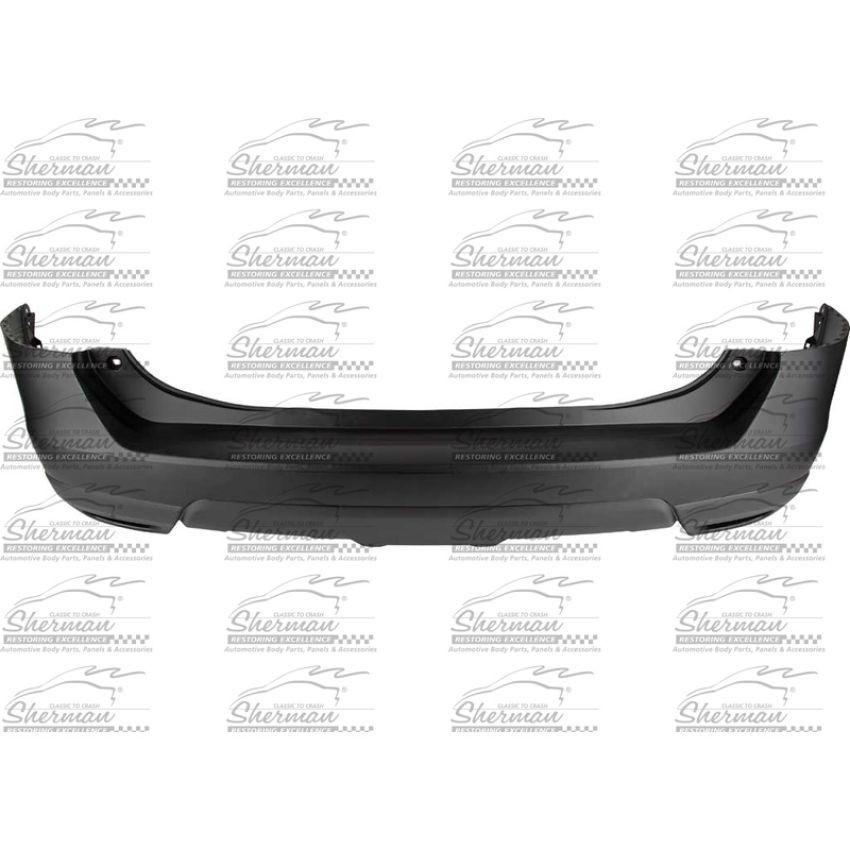 CAPA RR BUMPER COVER PRIME NISSAN ROGUE 14-16