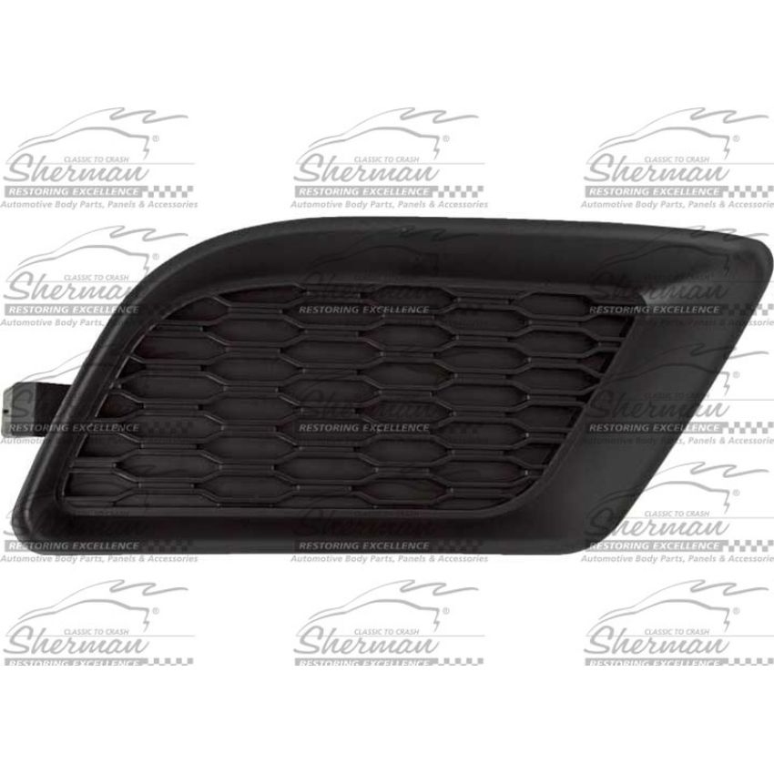 RH FRONT BUMPER INSERT MAT BLACK W/O HOLE CHARGER 11-14