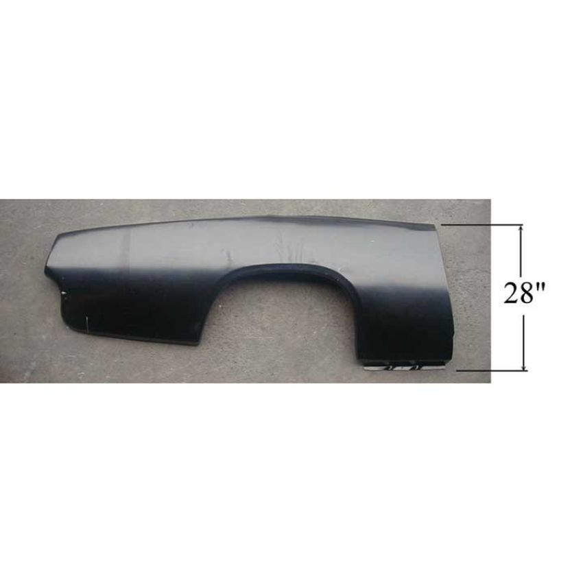 LH QUARTER PANEL W/ ROUND LAMP HOLE BARRACUDA 68