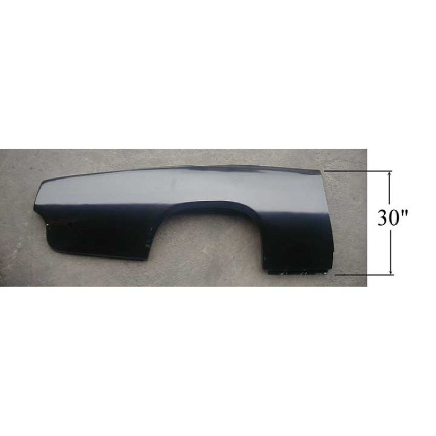 LH QUARTER PANEL W/O LAMP HOLE BARRACUDA 67