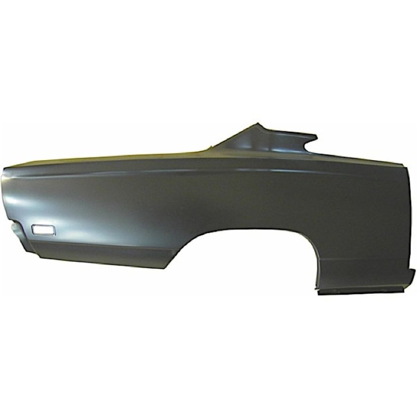 RH QUARTER PANEL FACTORY STYLE 2 DOOR SATELLITE/ROADRUNNER/GTX/BELEVEDERE 69