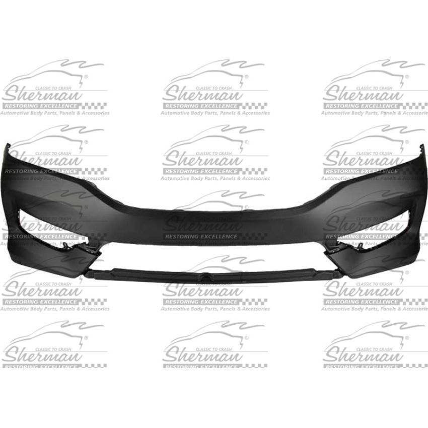 FRONT BUMPER COVER; W/O PARKING SENSORS; PRIME HONDA ACCORD SDN 16-17