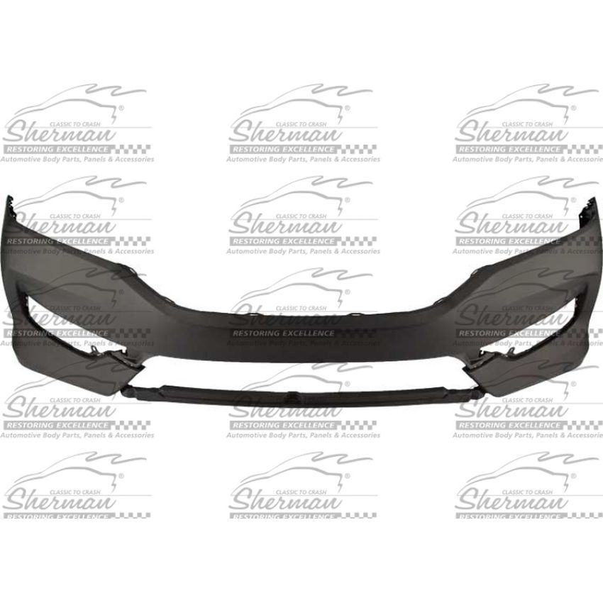 CAPA FRT BUMPER COVER SDN; W/O PARKING SENSORS; PRIME HONDA ACCORD 16-17