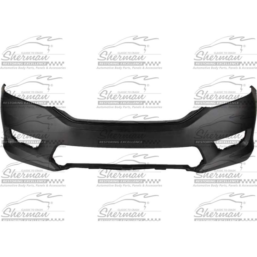 FRONT BUMPER COVER; PRIME HONDA ACCORD SDN 13-15