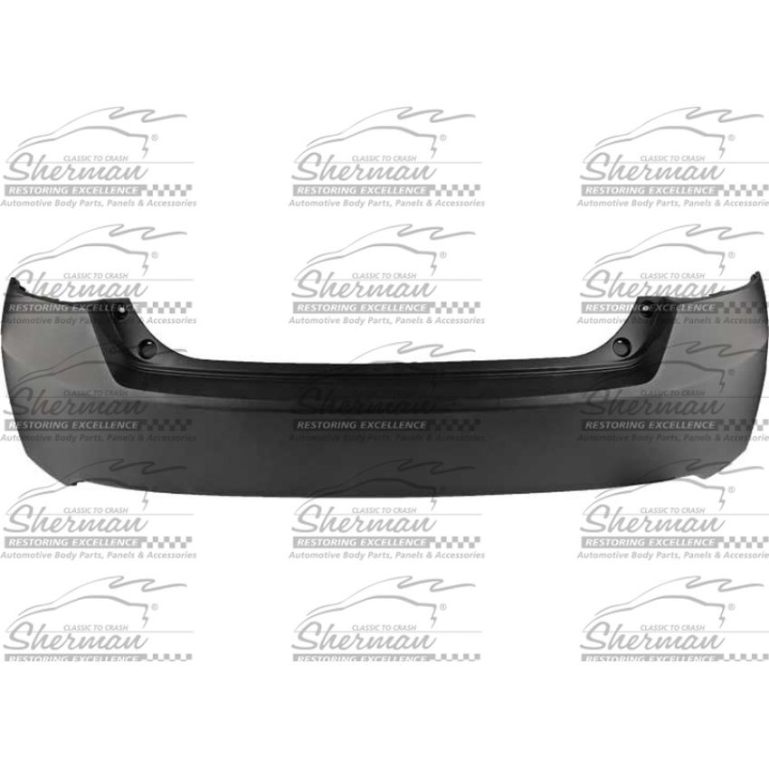 REAR BUMPER COVER; PRIME HONDA ACCORD SDN 13-15