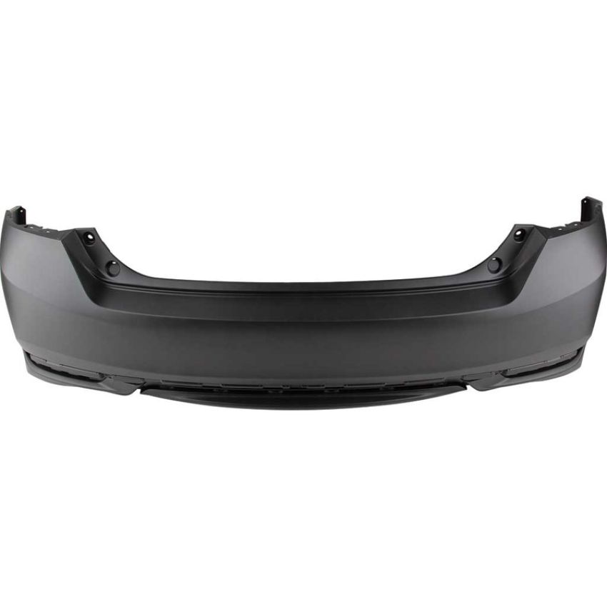 CAPA RR BUMPER COVER EX-L|SPORT; SEDAN; 6 CYL; DUAL EXH; W/O PARK ASSIST; PRIME HONDA ACCORD 16-17