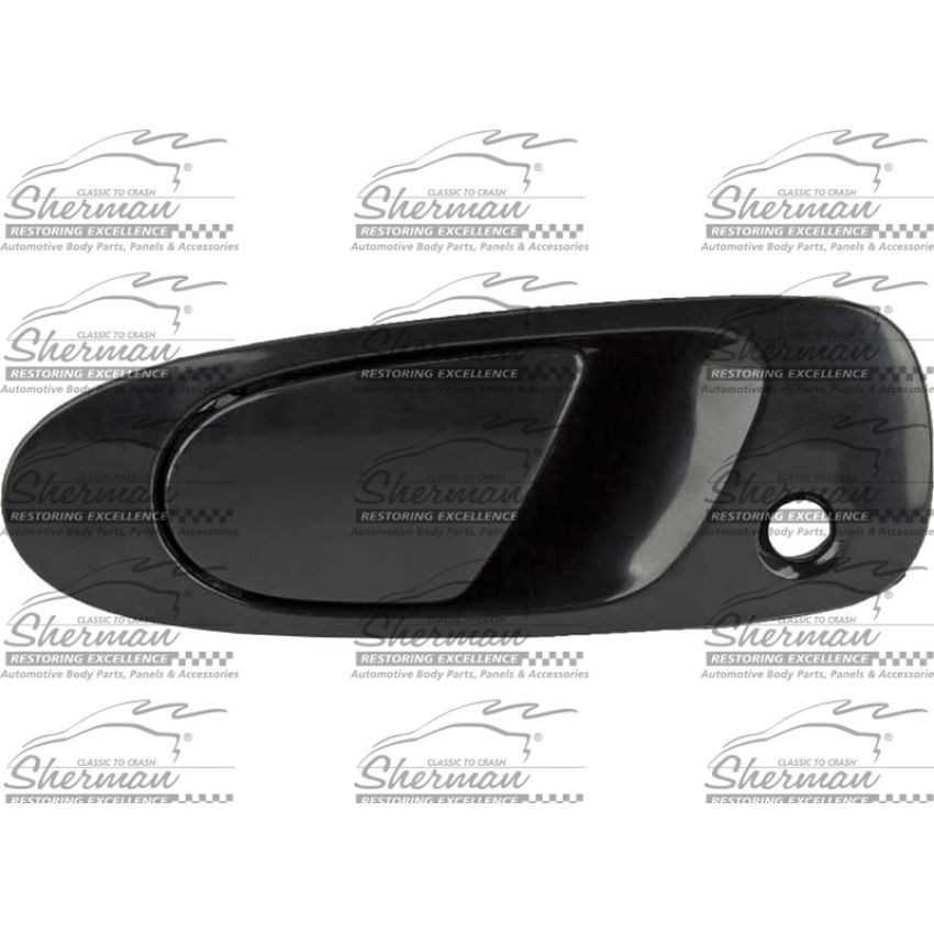LH FRONT OUTER DOOR HANDLE BLK CIVIC 92-95
