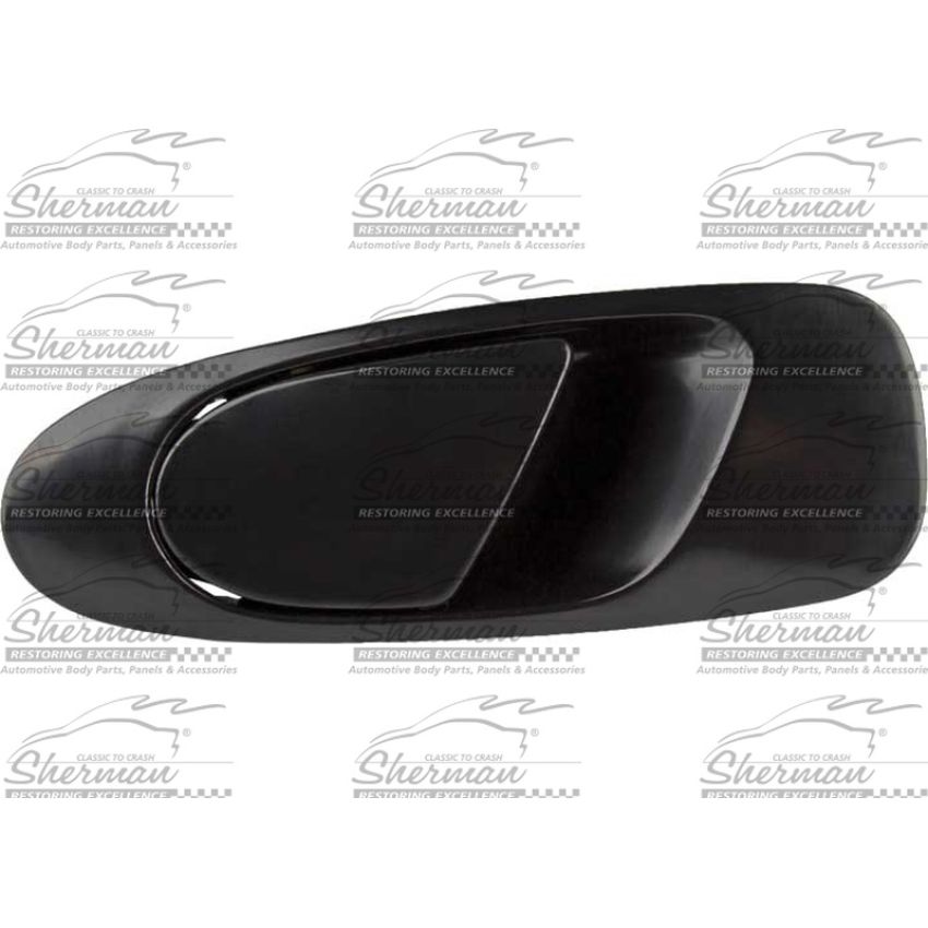 LH RR OUTER DOOR HANDLE BLK CIVIC 92-95