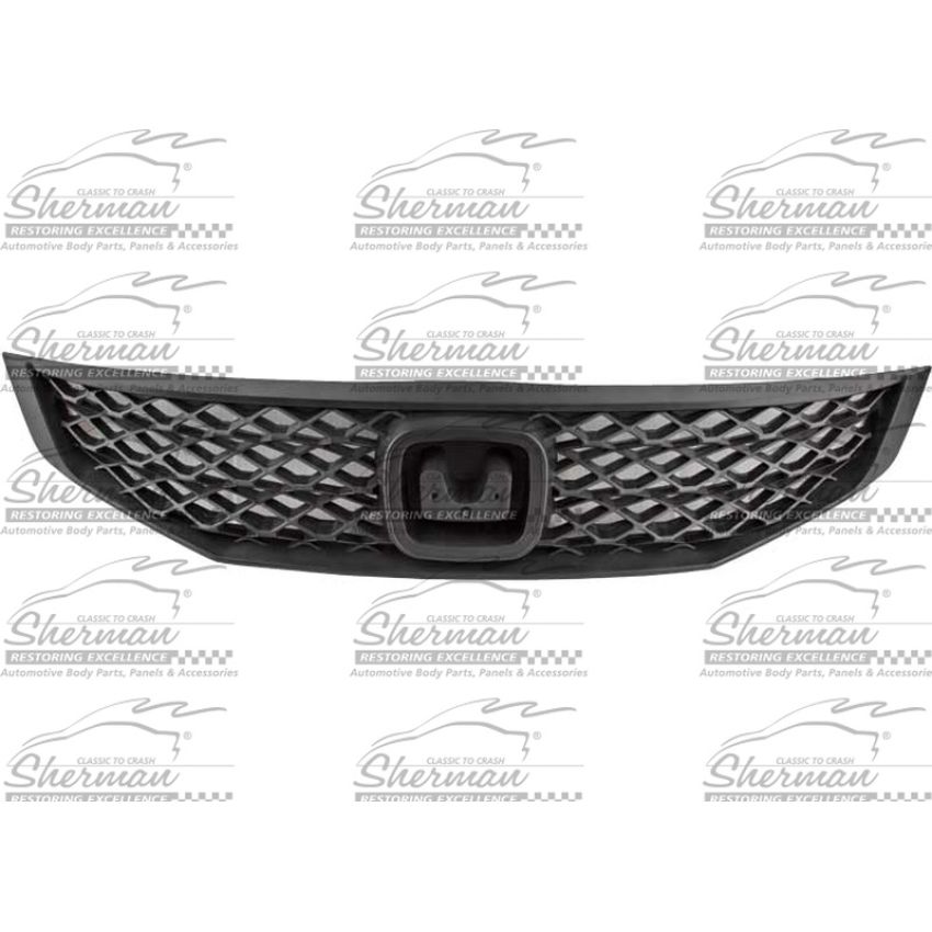 GRILLE MAT BLK CIVIC CPE 09-11
