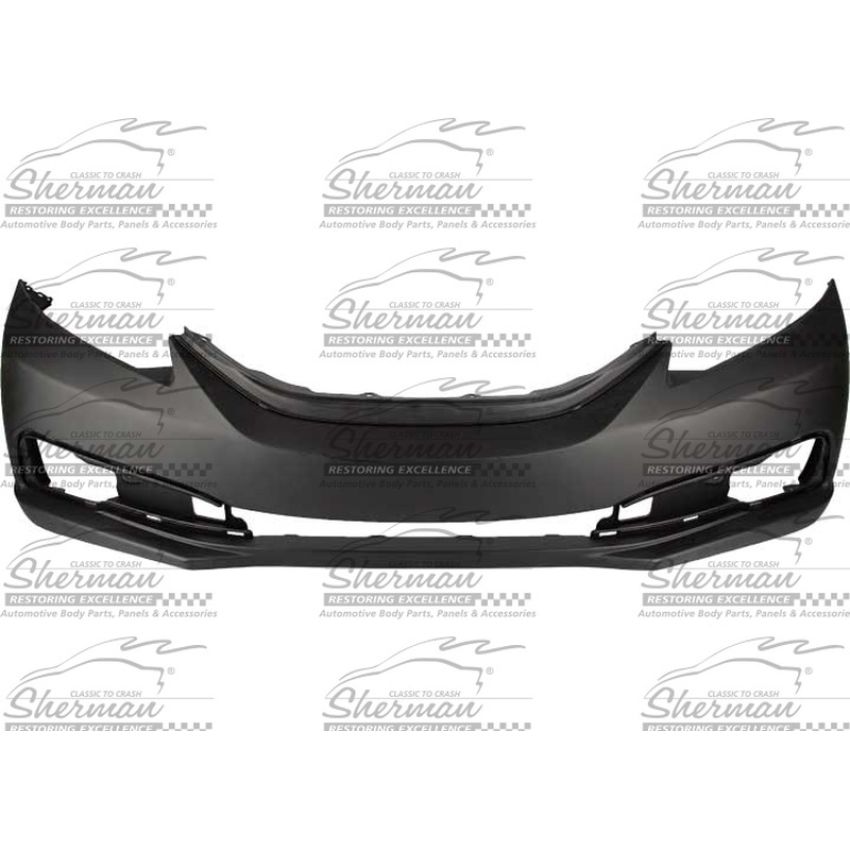 CAPA FRT BUMPER COVER PRIME HONDA CIVIC SDN/HYBRD 13-15