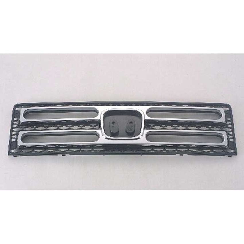 GRILLE BLK W/ HONEYCOMB BLK W/ CHR FRAME RIDGELINE 06-08