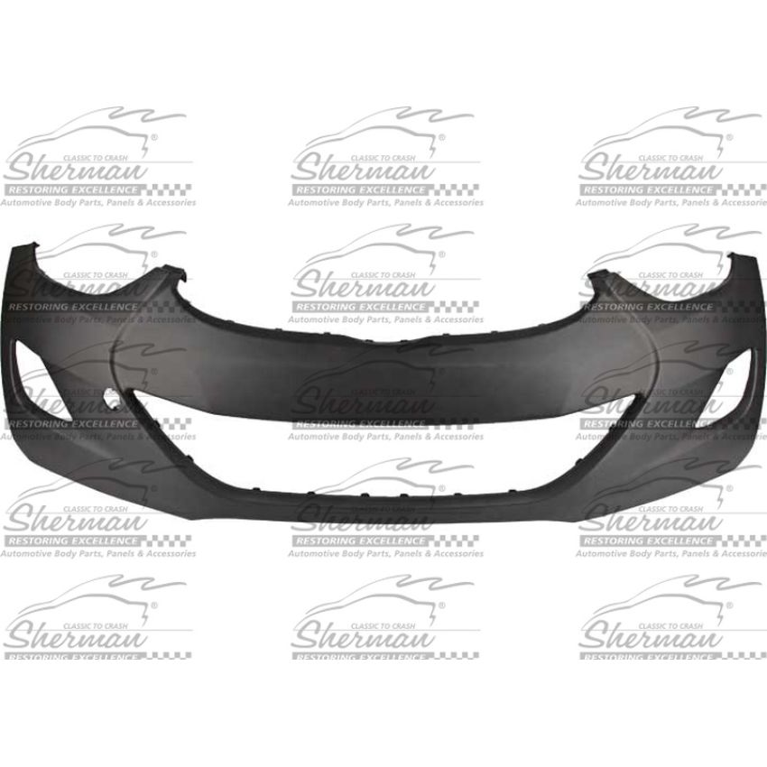 CAPA FRT BUMPER COVER; USA BUILT; PRIME HYUNDAI ELANTRA SDN 11-13