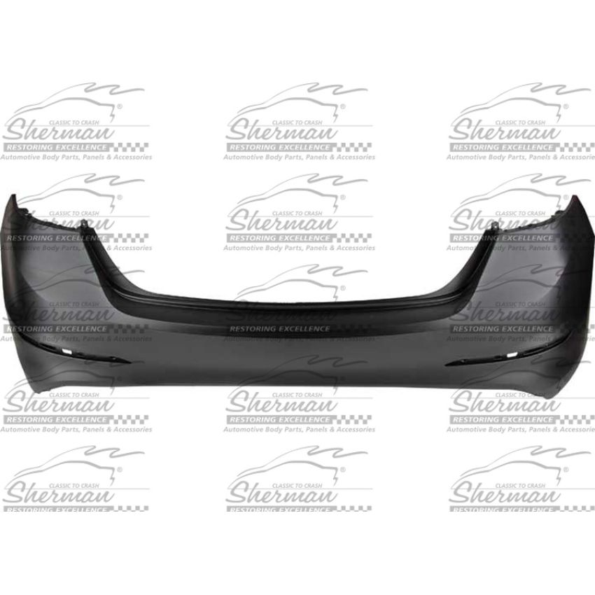 REAR BUMPER COVER; USA BUILT; PRIME HYUNDAI ELANTRA SDN 17-18