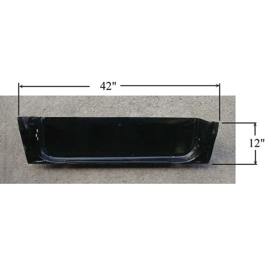 LH FRONT DOOR BOTTOM INNER DODGE P/U 72-93; RAMCHARGER 74-93; TRAIL DUSTER 74-8 0