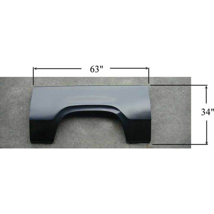 RH WHEEL OPNG REPAIR PANEL DODGE PU 72-80