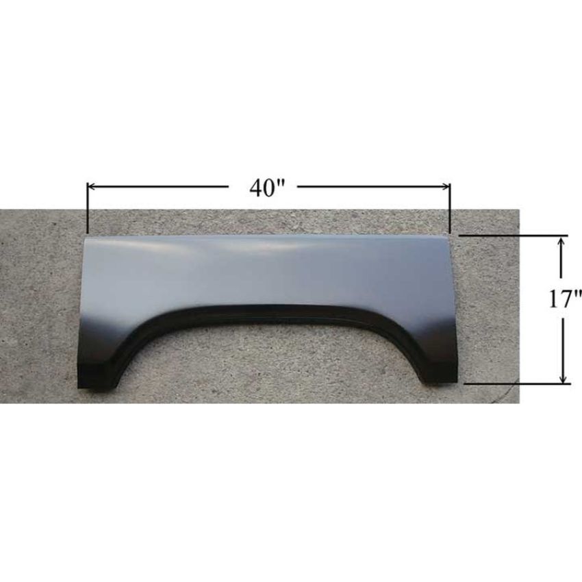 LH WHEEL OPNG REPAIR PANEL UPPER DODGE P/U/RAMCHARGER 81-93