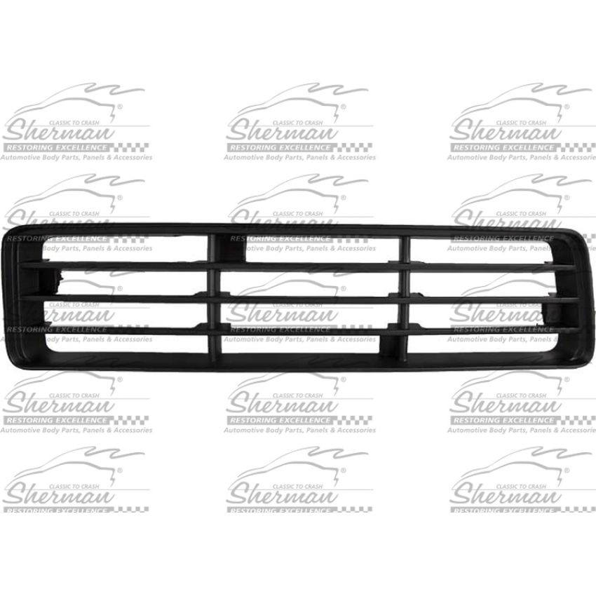 RH GRILLE INSERT LOWER BLK DODGE P/U/RAMCHARGER 91-93