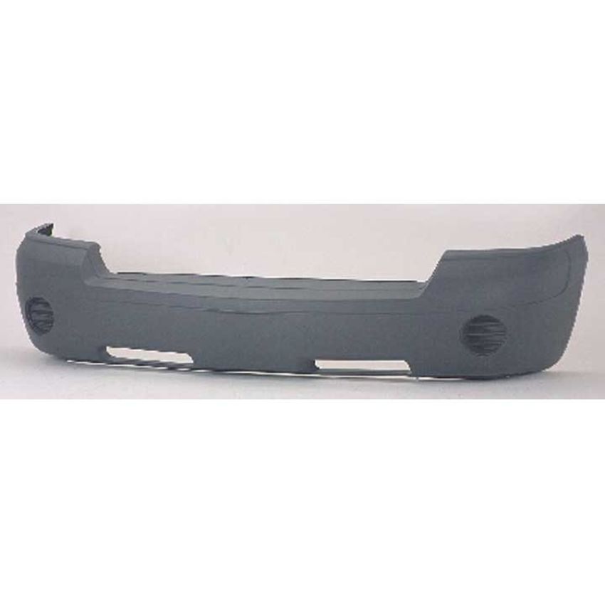 FRONT BUMPER COVER TEXTURED DK GREY W/O MLDG HOLES & FOG LAMP HOLES DAKOTA 05-07 AKOTA 05