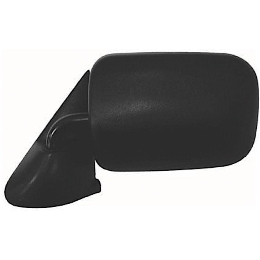 LH MIRROR OUTSIDE REAR VIEW; MANUAL; BRIGHT & BLACK; RAM 1500 94-97