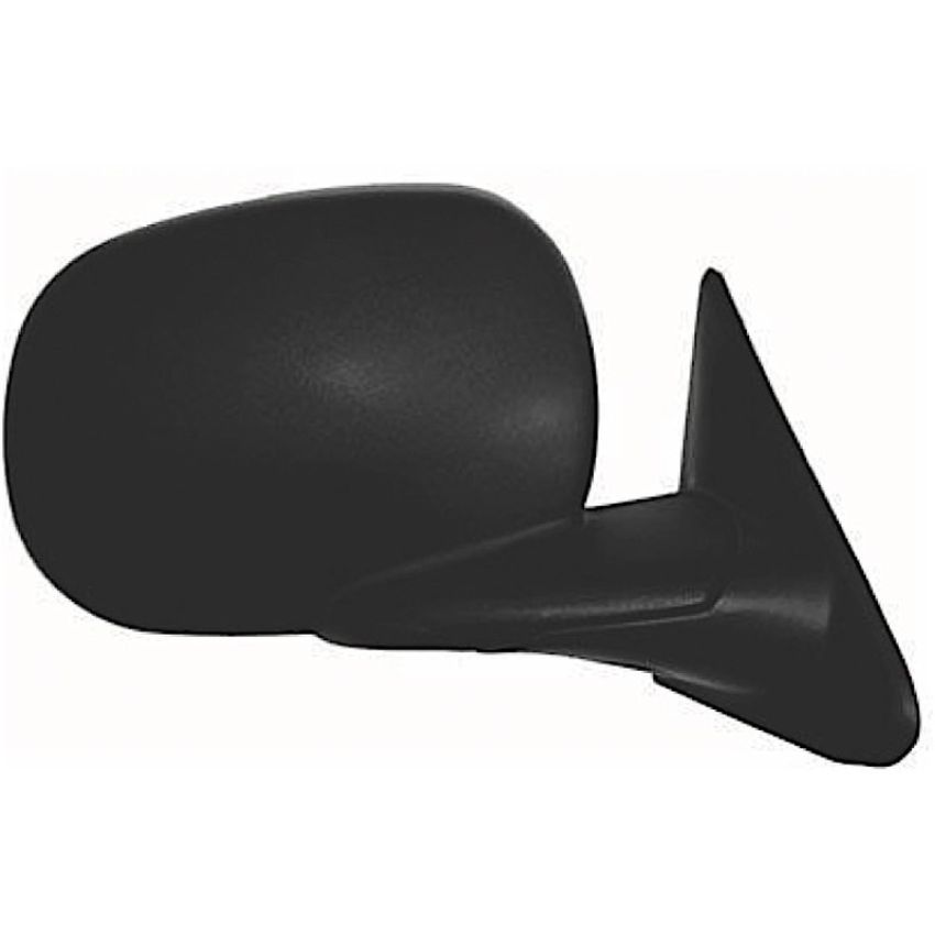 RH DOOR MIRROR MAN NON-HTD TEXT BLK FLDG W/O TOW 6x9 OLD STYLE P/U R1500 98-01;R2500/3500 98-02