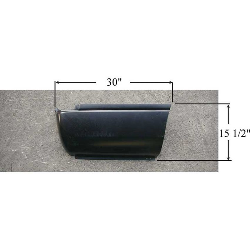 LH QUARTER PANEL LOWER RR SEC 8 FT BOX OLD STYLE DODGE P/U R1500 94-01; R2500/3 500 94-02