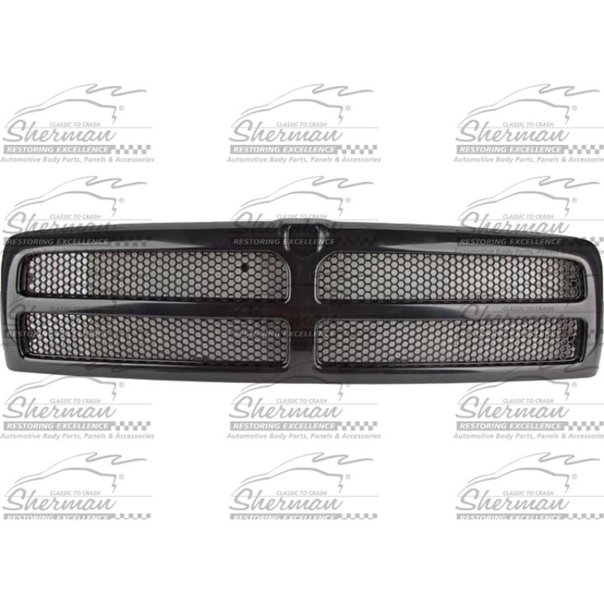 GRILLE MAT BLK OLD STYLE DODGE P/U R1500 94-98; R2500/3500 94-98