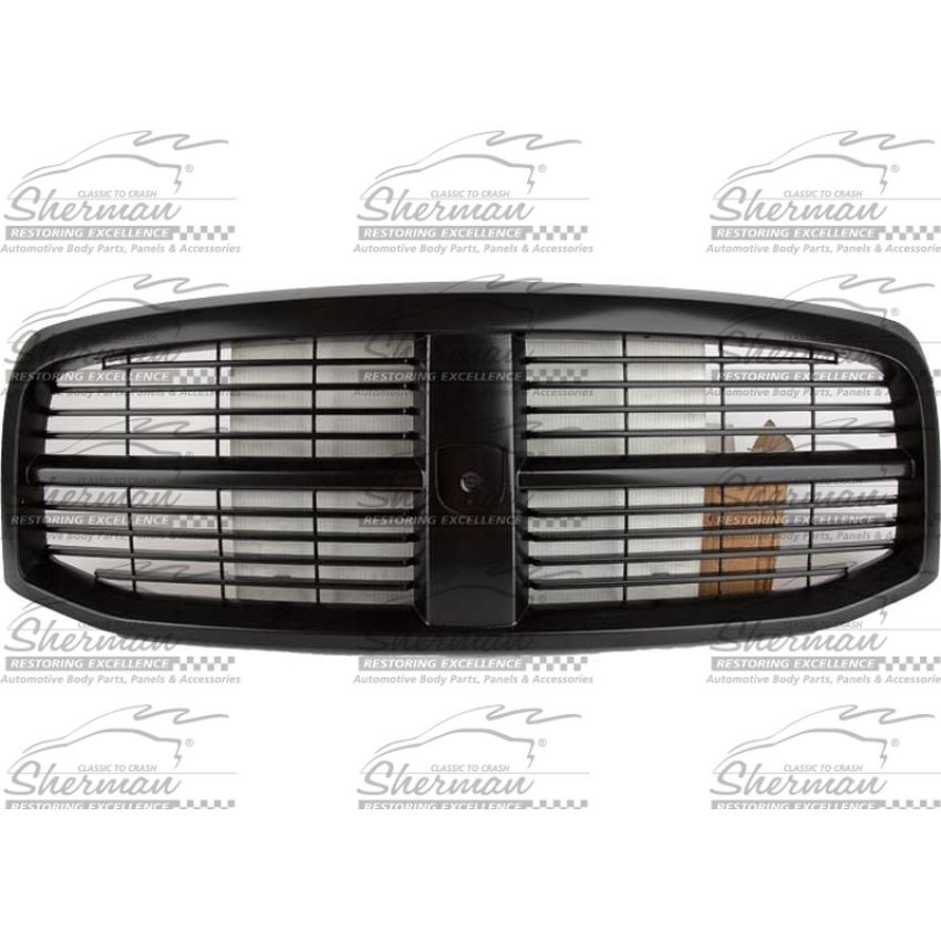 GRILLE ASSY BLACK/GRAY; CODE SP DODGE RAM 1500/2500/3500 2006-2008