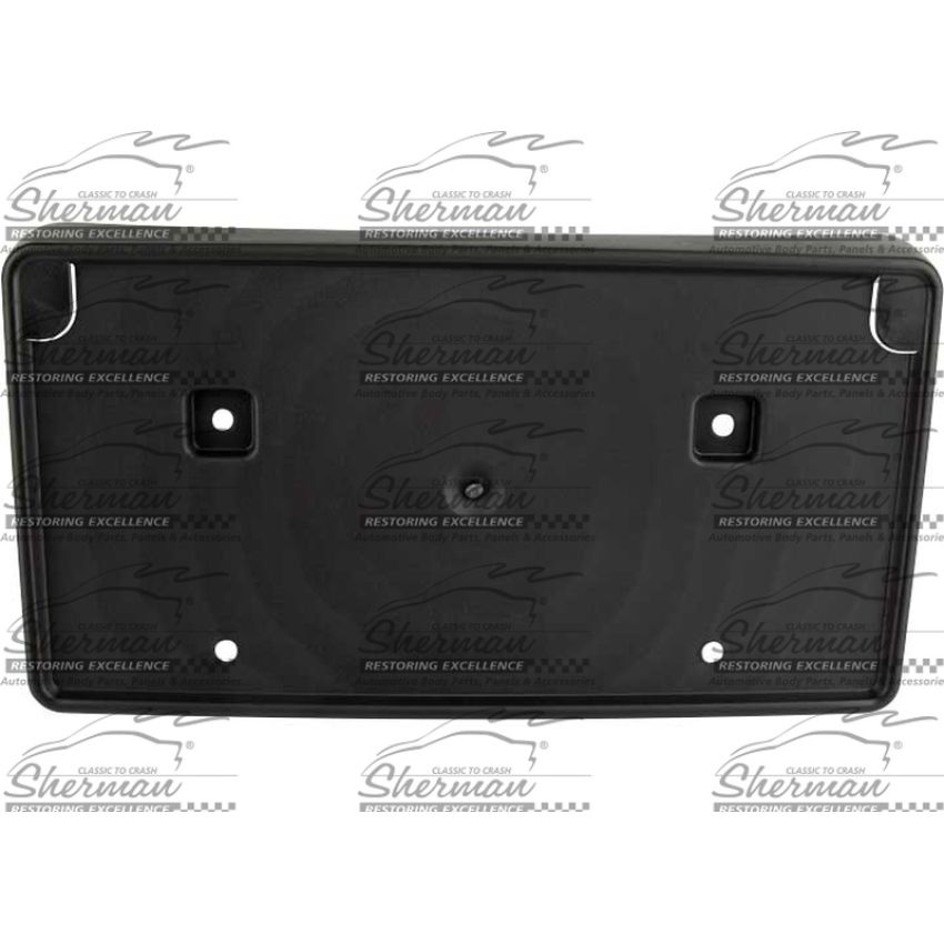 FRONT BUMPER LICENSE BRACKET 2 PIECE BUMPER; TYPE 2 RAM 1500 13-18; 1500 CLASSIC 19-C