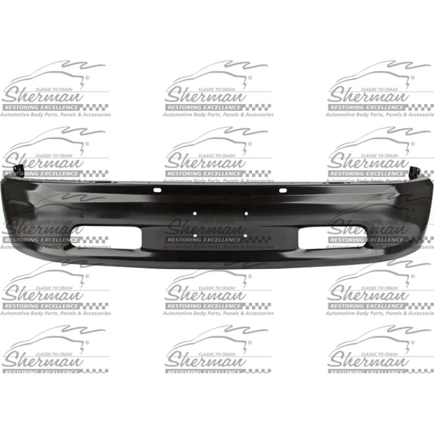 FRT BUMPER FACE BAR 2 PC; W/O FOG LAMPS; W/O PARK SENSOR; BLK RAM 1500 14-18; 1500 CLASSIC 19-20
