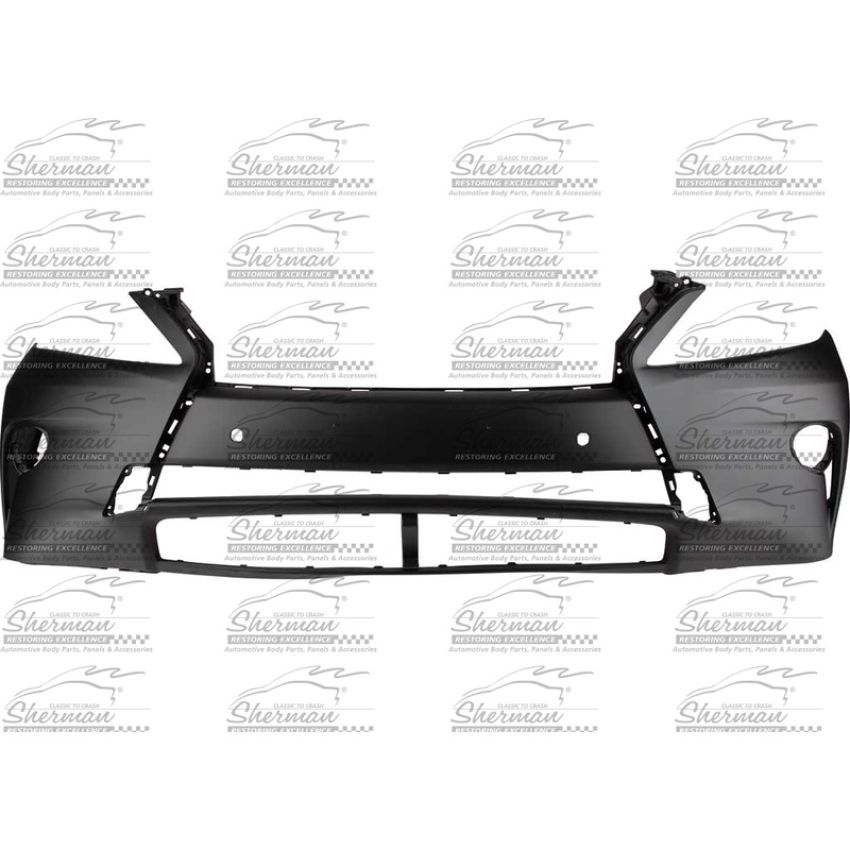 CAPA FRT BUMPER COVER W/PARKING ASSIST; W/O HEADLAMP WASHER; PRIME LEXUS RX350 13-15