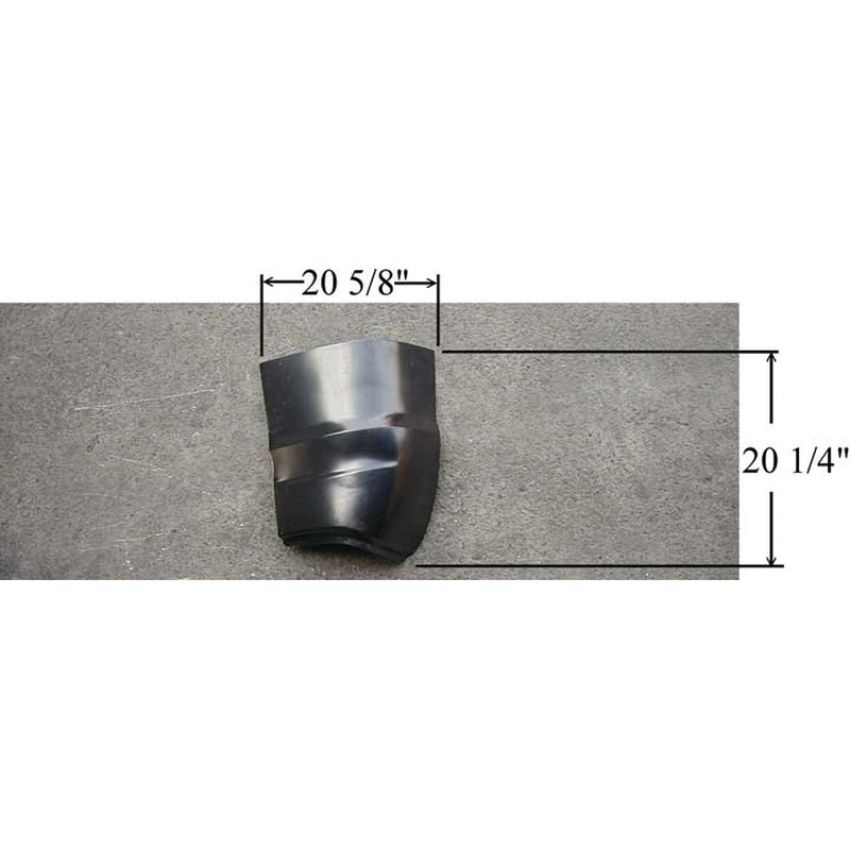 RH TAILLAMP PANEL DODGE/PLYMOUTH VAN 71-77 (FILL IN LH GAS HOLE FOR 78-93)