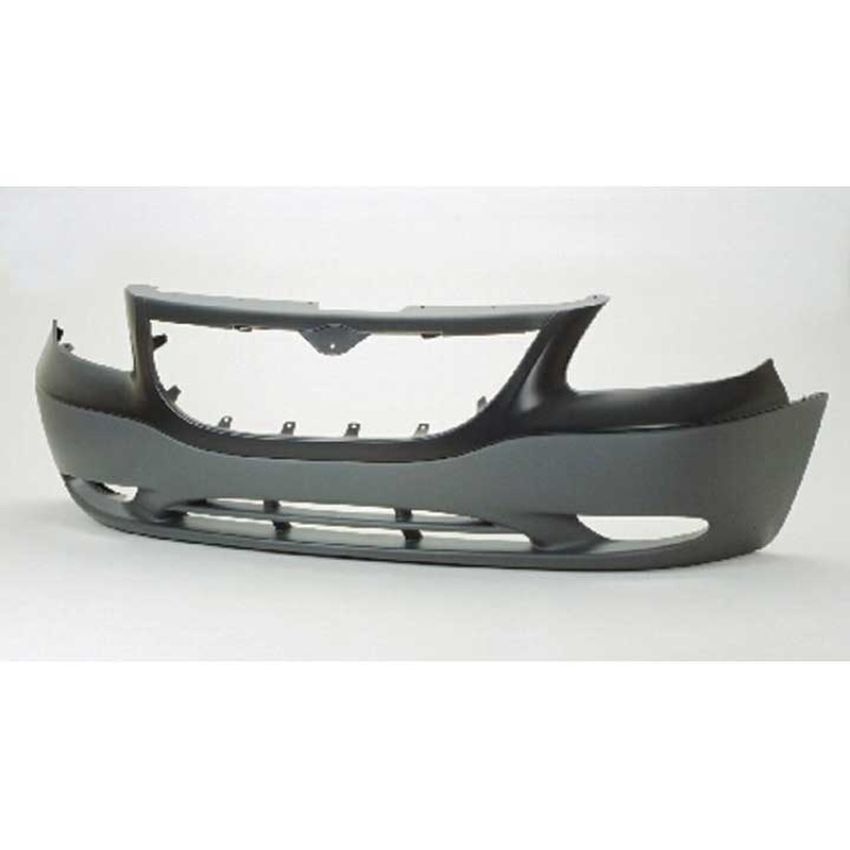 FRONT BUMPER COVER (P) TOP PRIMED/LOWER TEXT MAT GRY VOYAGER BASE 01-04