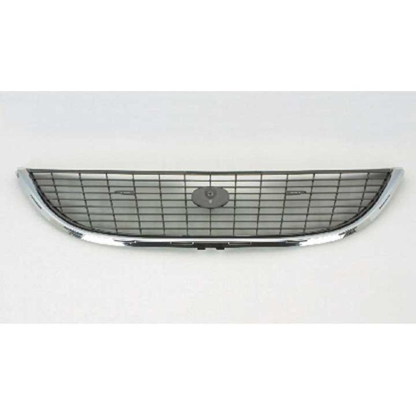 GRILLE CHR/DK GRY TOWN&COUNTRY 01-04